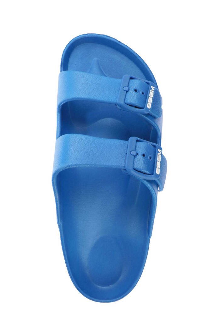 ESEM LEE Kadın Terlik Saks Mavi - Görsel 4