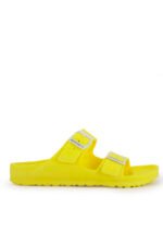 ESEM LEE Kadın Terlik Sarı - Görsel 4