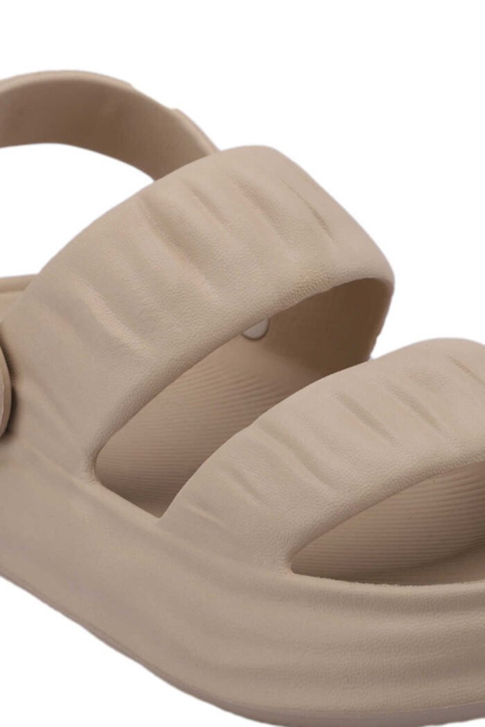 ESEM OIER Kadın Sandalet Bej - Görsel 4