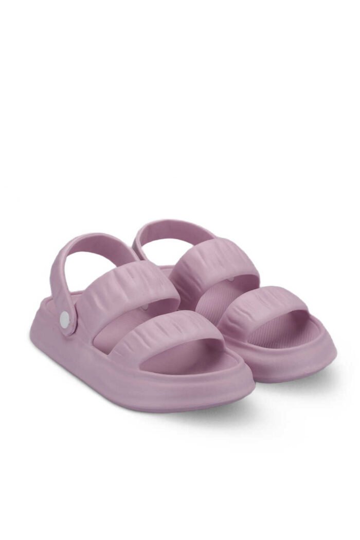 ESEM OIER Kadın Sandalet Pudra - Görsel 2