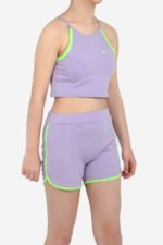 Slazenger DERORIT Kız Çocuk Eşofman Takımı Lila - Görsel 4