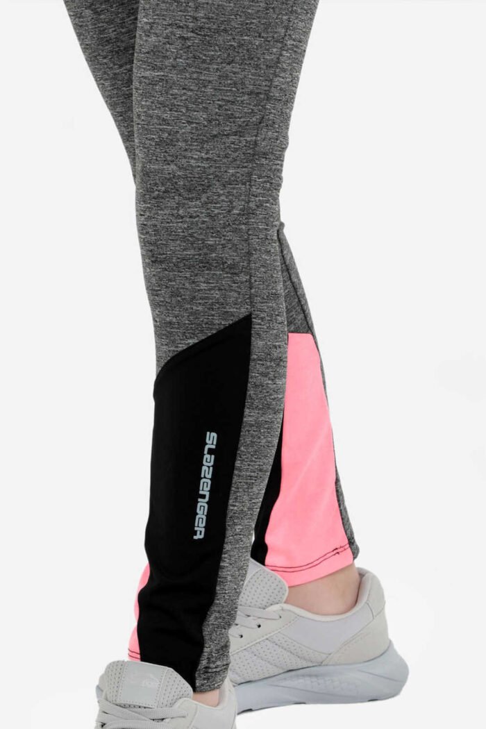 Slazenger DESI Kız Çocuk Tayt Seti Koyu Gri - Görsel 4