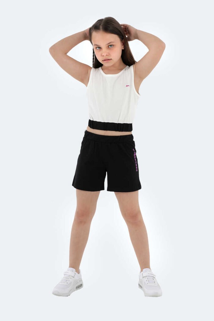 Slazenger DIODATO Kız Çocuk Eşofman Takım Beyaz - Görsel 1