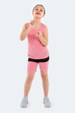 Slazenger DOLF Kız Çocuk Eşofman Takımı Fuşya - Görsel 2