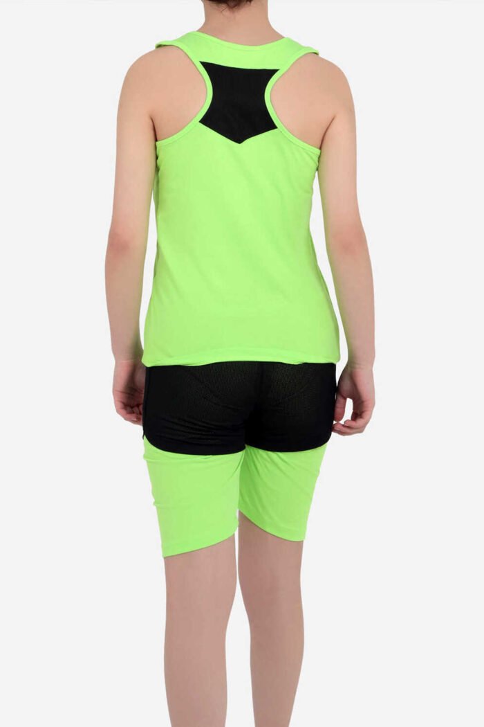 Slazenger DOLF Kız Çocuk Eşofman Takımı Yeşil - Görsel 4