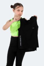 Slazenger DYLAN Kız Çocuk Kolsuz T-Shirt Siyah - Görsel 3