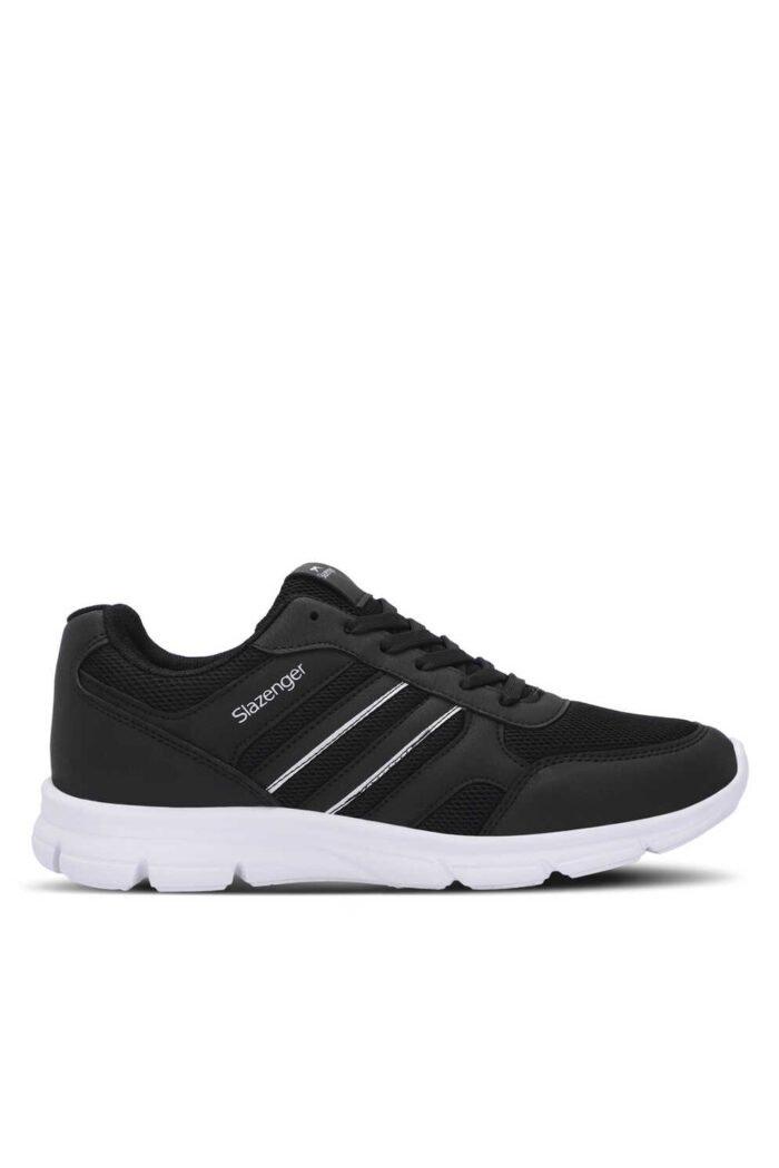 Slazenger EFRAT Erkek Sneaker Ayakkabı Siyah - Beyaz - Görsel 1
