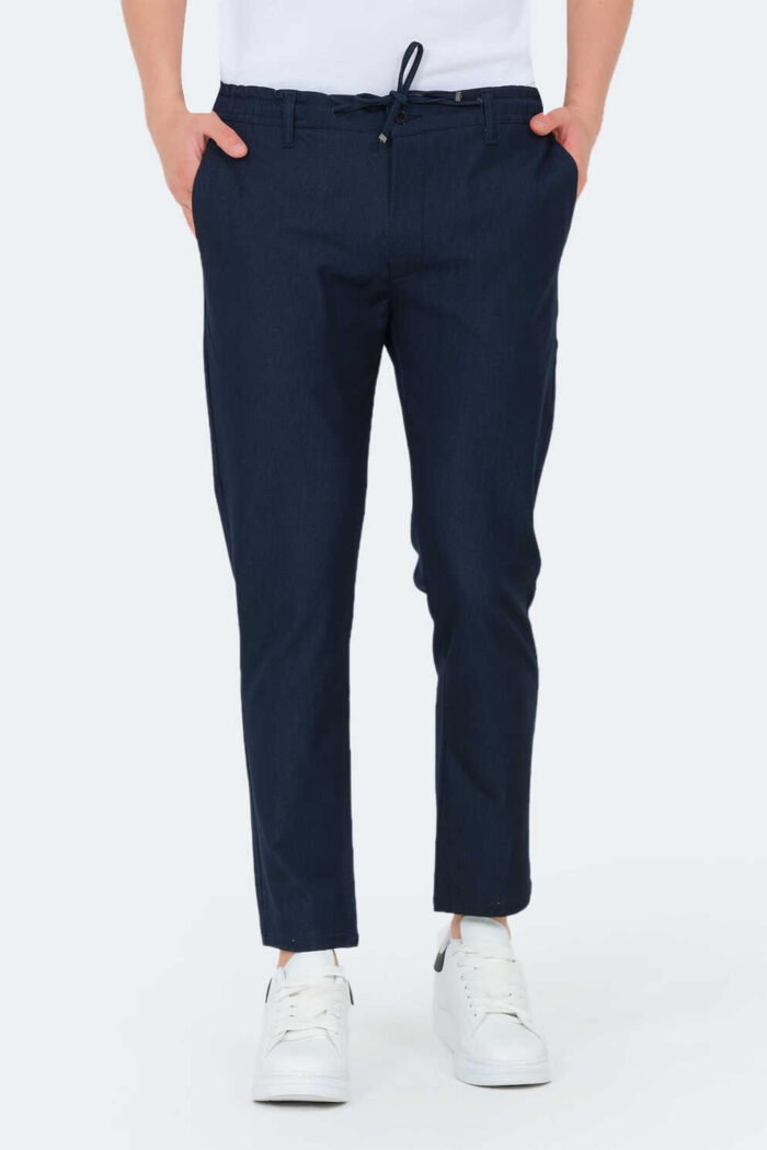 Slazenger EKA Erkek Pantolon Lacivert - Görsel 1