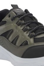 Slazenger GOAL Erkek Sneaker Ayakkabı Siyah - Haki - Görsel 4