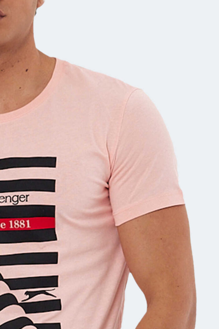 Slazenger KATELL Erkek Kısa Kollu T-Shirt Somon - Görsel 5