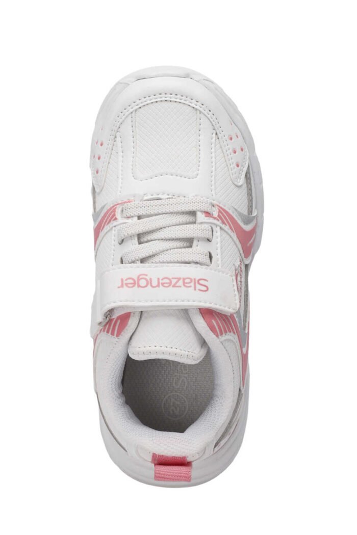 Slazenger KENDALL Kız Çocuk Sneaker Ayakkabıları Beyaz - Pembe - Görsel 5