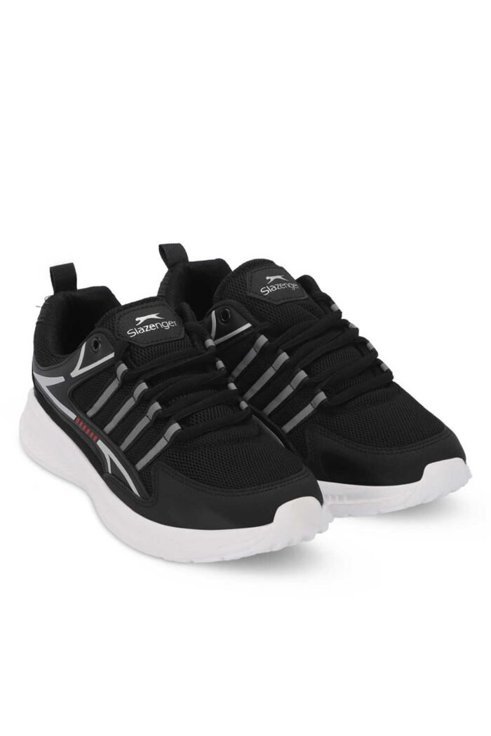 Slazenger MACELLAN Erkek Sneaker Ayakkabı Siyah - Beyaz - Görsel 2