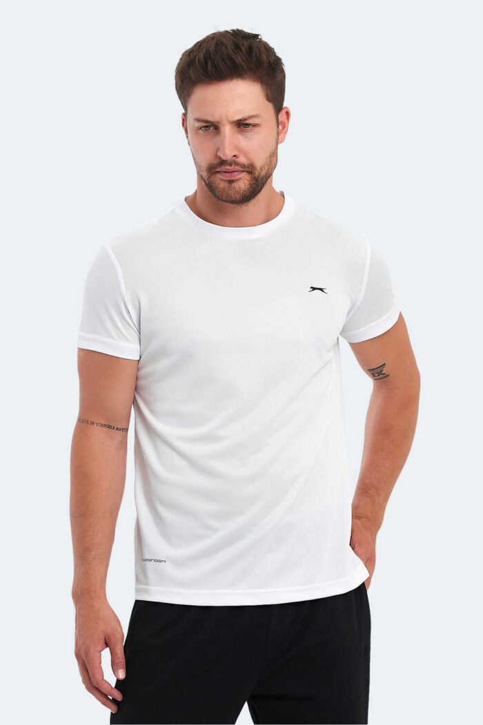 slazenger-omar-ktn-erkek-tisort-beyaz-t-shirt-slazenger-st13te125-763539-17-B Slazenger OMAR KTN Erkek Tişört Beyaz - Görsel 1