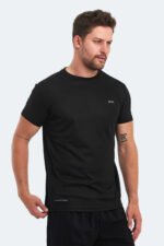 Slazenger OMAR KTN Erkek Tişört Siyah - Görsel 2