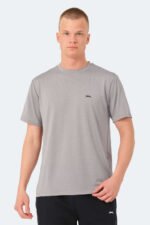 Slazenger OSWIN Erkek T-Shirt Gri