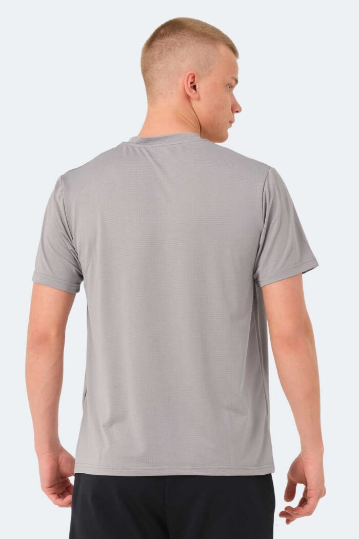 Slazenger OSWIN Erkek T-Shirt Gri - Görsel 4