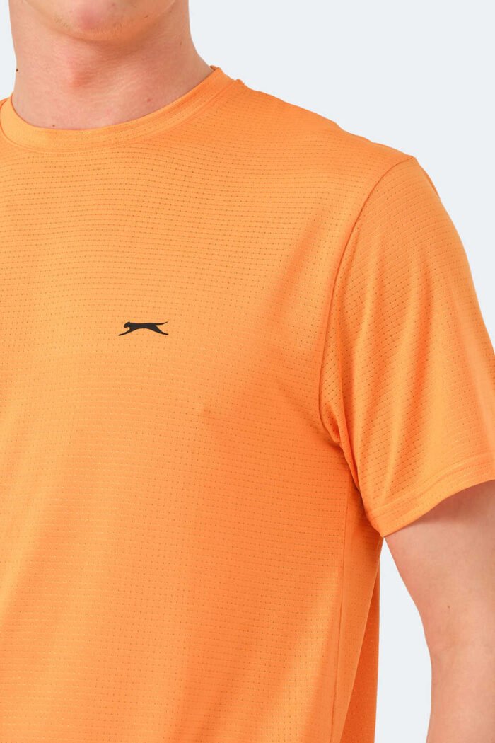Slazenger OSWIN Erkek T-Shirt Turuncu - Görsel 4