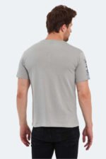 Slazenger PADERAU Erkek T-Shirt Taş Gri - Görsel 3