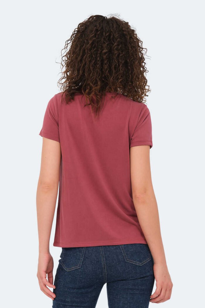 Slazenger PAYTONS Kadın T-Shirt Bordo - Görsel 4