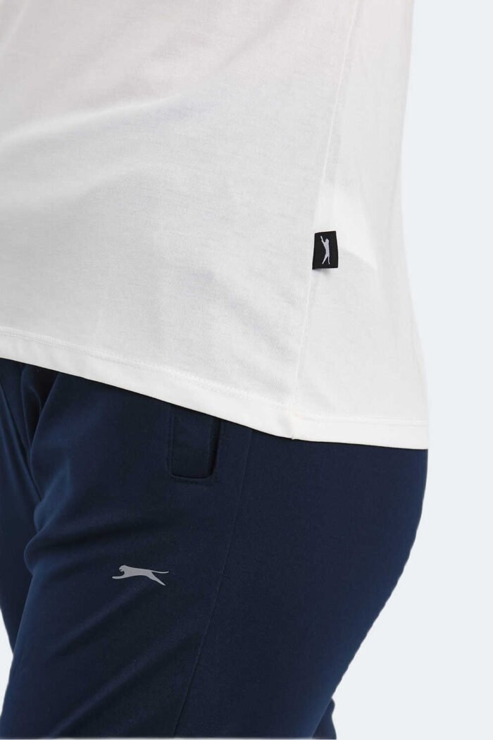 Slazenger PERICAS Kadın T-Shirt Ekru - Görsel 3