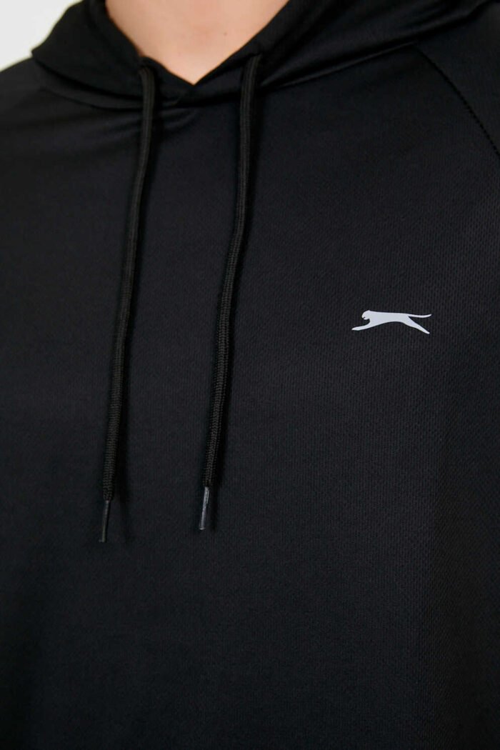 Slazenger RAGNA Erkek Kısa Kollu T-Shirt Siyah - Görsel 5