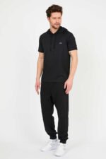 Slazenger RAGNA Erkek Kısa Kollu T-Shirt Siyah - Görsel 2