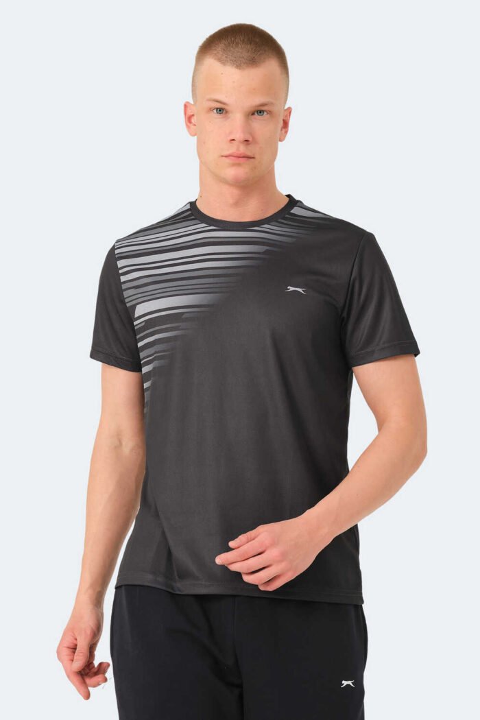 Slazenger RAVEN Erkek Tişört Siyah - Görsel 2