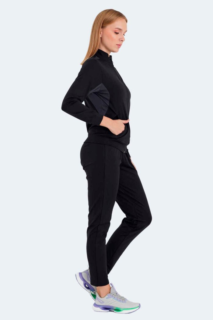Slazenger RECTOR Kadın Eşofman Takımı Siyah - Görsel 4