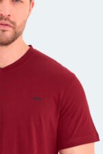 Slazenger RIVALDO Erkek Tişört Bordo - Görsel 5