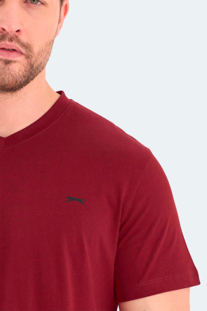 Slazenger RIVALDO Erkek Tişört Bordo - Görsel 5