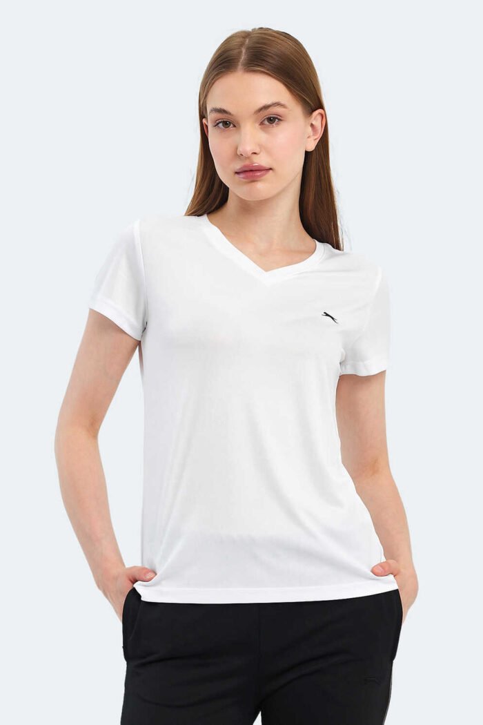 slazenger-rive-kadin-tisort-beyaz-t-shirt-slazenger-st14tk131-767783-18-B Slazenger RIVE Kadın Tişört Beyaz - Görsel 5