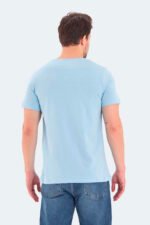 Slazenger ROSALVA Erkek Tişört Mavi - Görsel 3