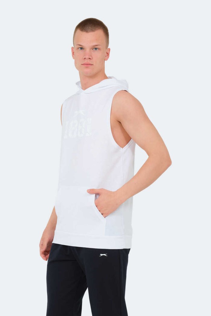Slazenger VASILISA Erkek T-Shirt Beyaz - Görsel 2