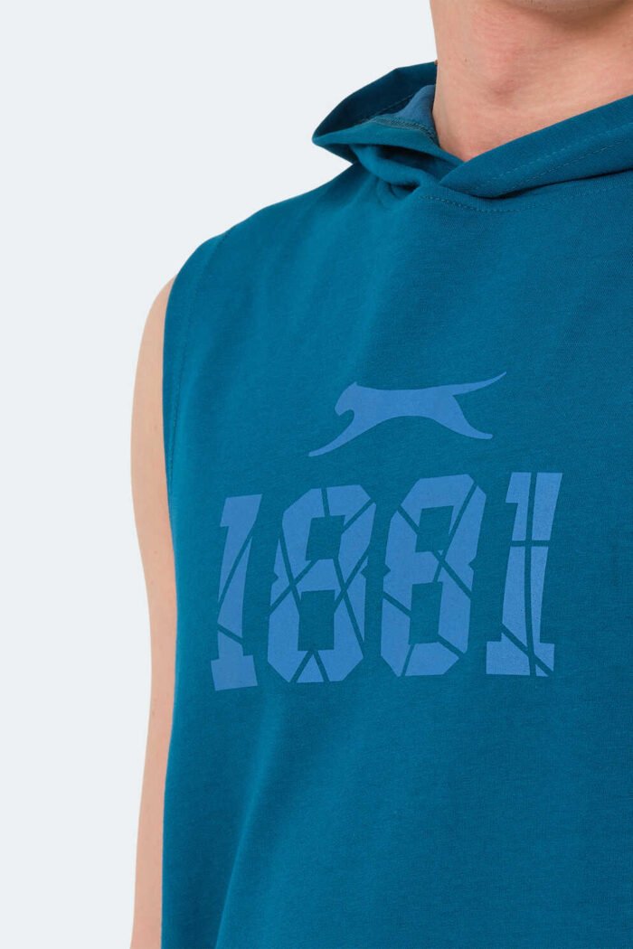 Slazenger VASILISA Erkek T-Shirt Petrol - Görsel 4