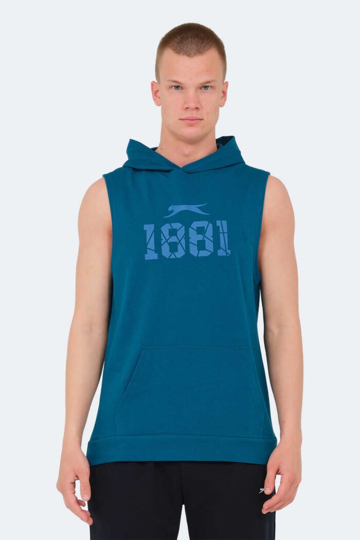 Slazenger VASILISA Erkek T-Shirt Petrol - Görsel 2