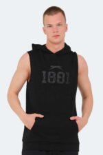 Slazenger VASILISA Erkek T-Shirt Siyah - Görsel 4