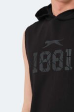 Slazenger VASILISA Erkek T-Shirt Siyah - Görsel 3