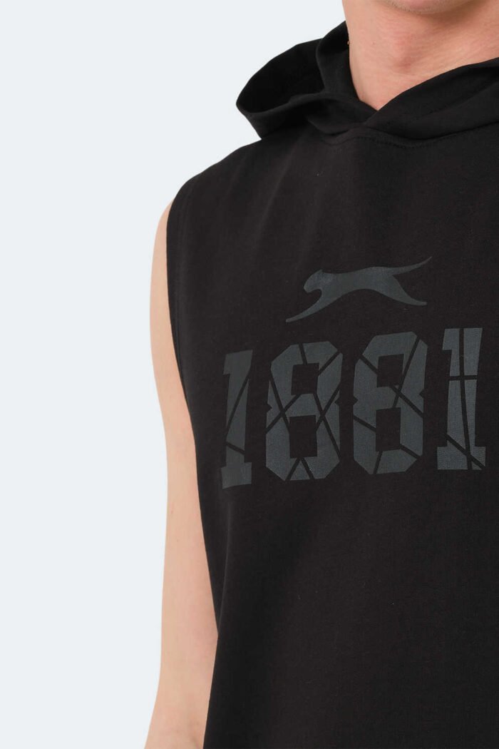 Slazenger VASILISA Erkek T-Shirt Siyah - Görsel 3