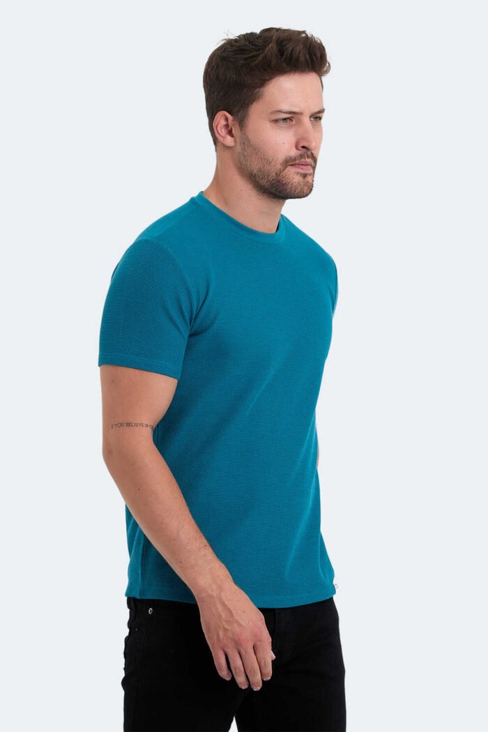 Slazenger VELVEL Erkek T-Shirt Petrol - Görsel 2