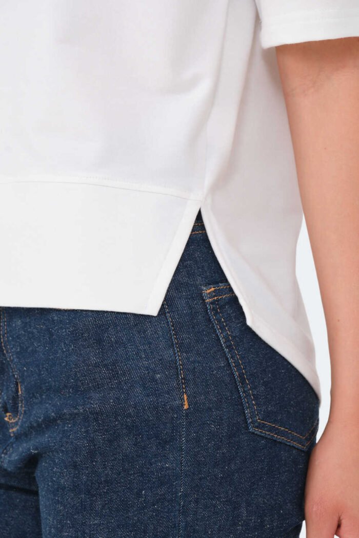 Slazenger VILLAGE Kadın Tişört Ekru - Görsel 5