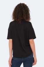 Slazenger VILLAGE Kadın Tişört Siyah - Görsel 4