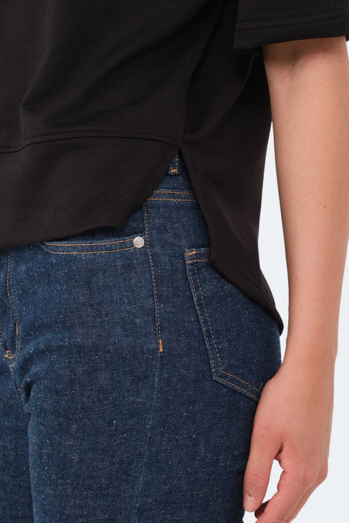 slazenger-village-kadin-tisort-siyah-t-shirt-slazenger-st14tk032-765272-18-B Slazenger VILLAGE Kadın Tişört Siyah - Görsel 5