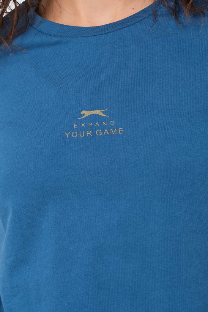 slazenger-viraj-kadin-tisort-petrol-t-shirt-slazenger-st14tk026-765194-18-B Slazenger VIRAJ Kadın Tişört Petrol Mavi - Görsel 4