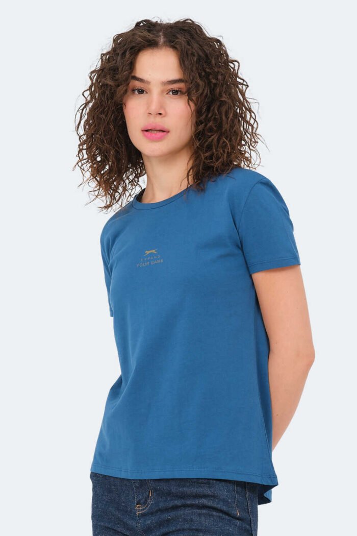 slazenger-viraj-kadin-tisort-petrol-t-shirt-slazenger-st14tk026-765195-18-B Slazenger VIRAJ Kadın Tişört Petrol Mavi - Görsel 5
