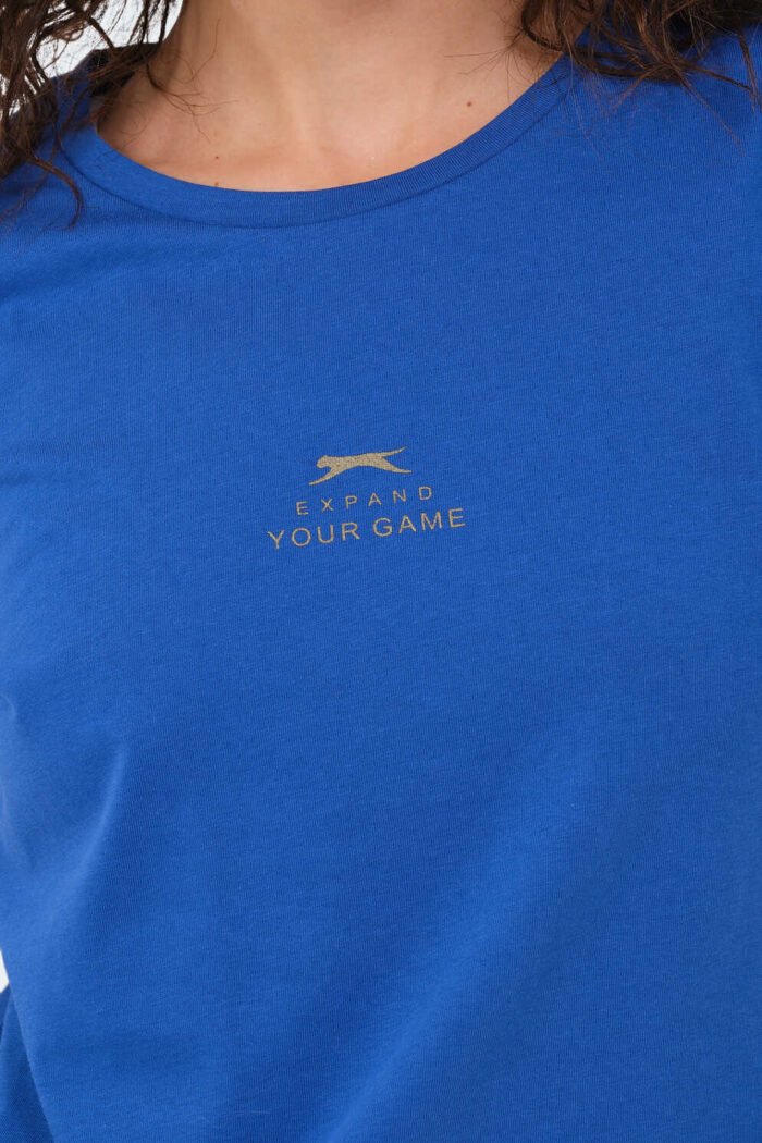 slazenger-viraj-kadin-tisort-saks-mavi-t-shirt-slazenger-st14tk026-765167-18-B Slazenger VIRAJ Kadın Tişört Kraliyet Mavisi - Görsel 4