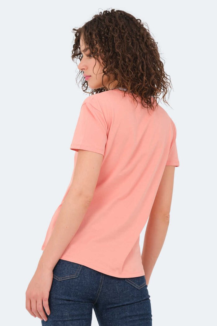 slazenger-viraj-kadin-tisort-somon-t-shirt-slazenger-st14tk026-765199-18-B Slazenger VIRAJ Kadın Tişört Somon - Görsel 4