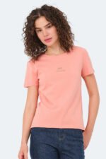 Slazenger VIRAJ Kadın Tişört Somon - Görsel 2
