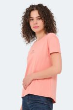 Slazenger VIRAJ Kadın Tişört Somon - Görsel 5