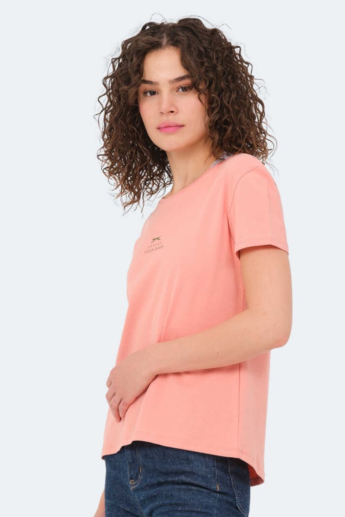slazenger-viraj-kadin-tisort-somon-t-shirt-slazenger-st14tk026-765202-18-B Slazenger VIRAJ Kadın Tişört Somon - Görsel 5