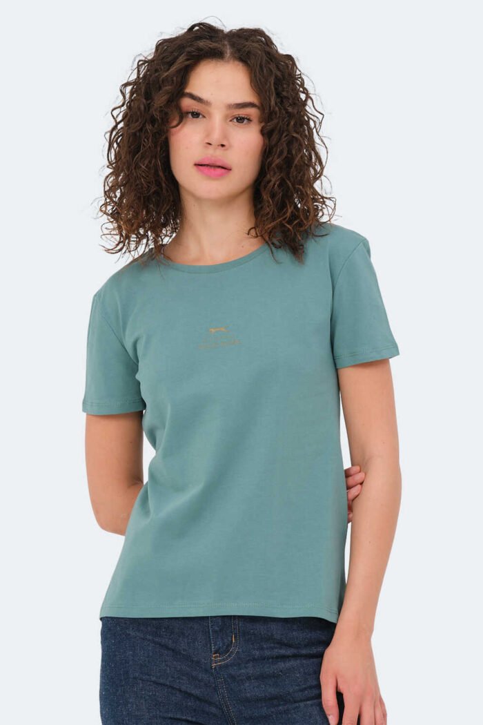 slazenger-viraj-kadin-tisort-su-yesili-t-shirt-slazenger-st14tk026-765186-18-B Slazenger VIRAJ Kadın Tişört Deniz Yeşili - Görsel 4